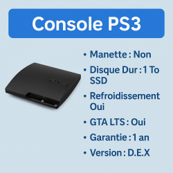 Console PS3 – Version D.E.X...
